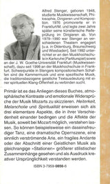 Stenger, Mozart: Heiterkeit-Melancholie (Florian Noetzel)
