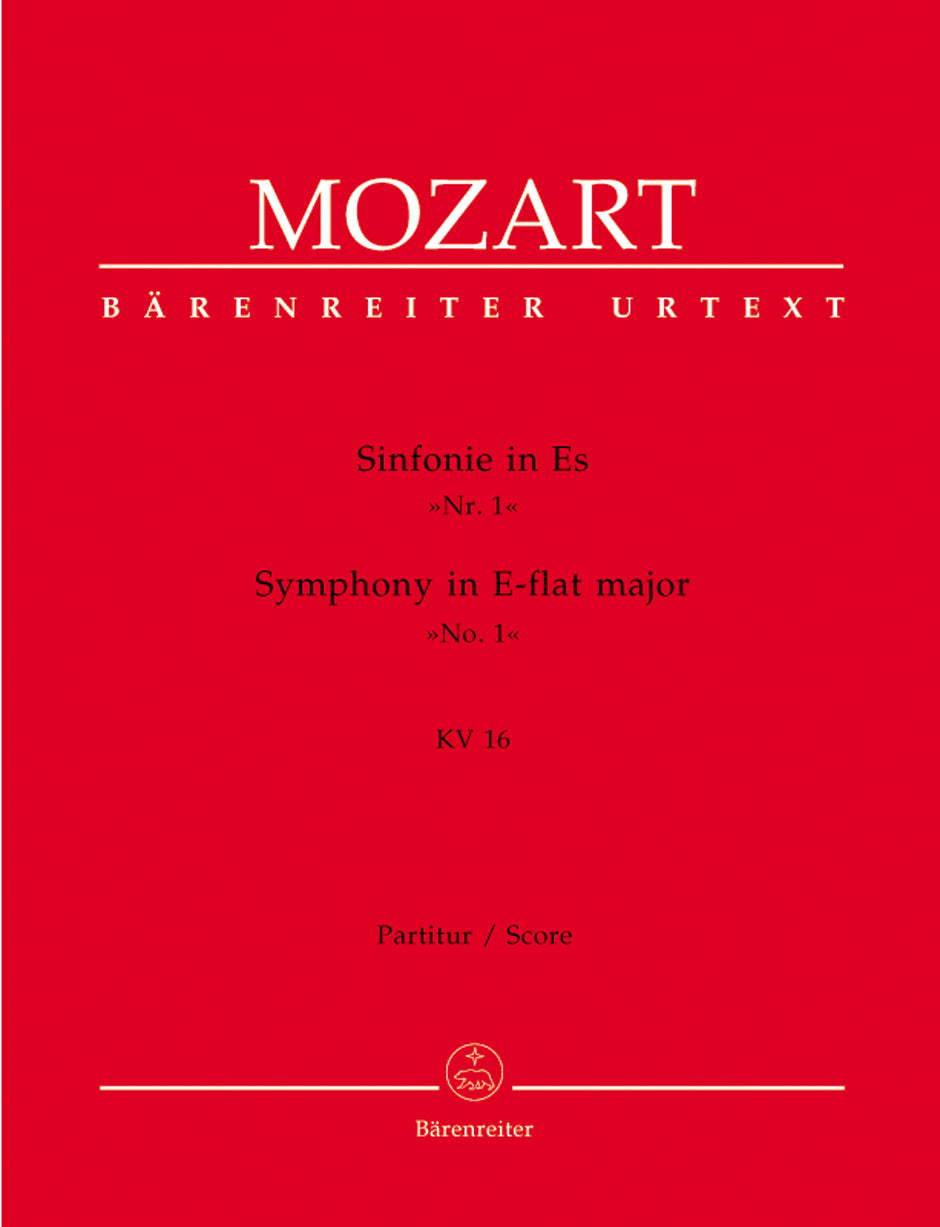 Mozart, Symphony No. 1 in Eb, KV 16 (Barenreiter)