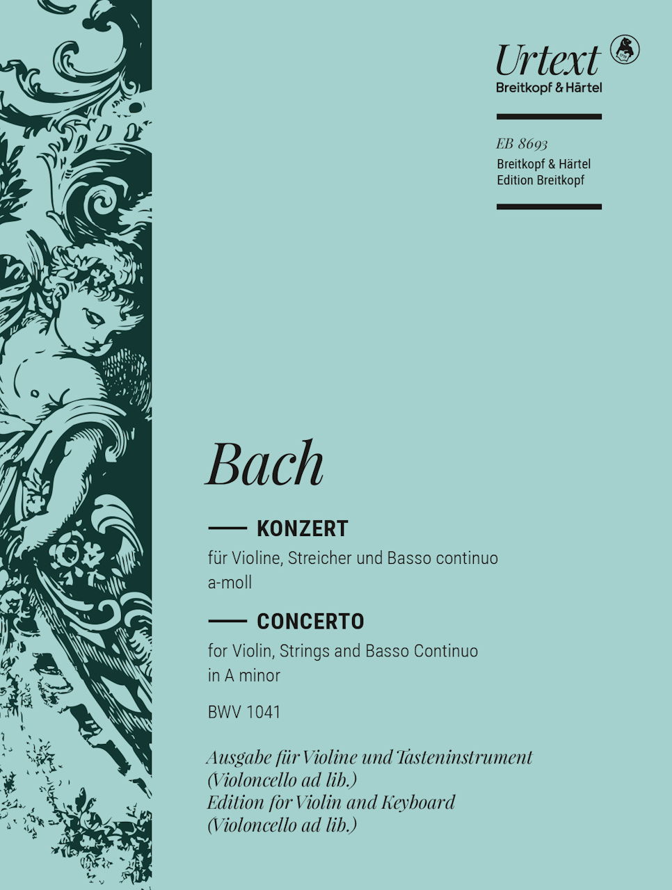 Bach, Concerto BWV 1041 in a (Kuijken) (Breitkopf)