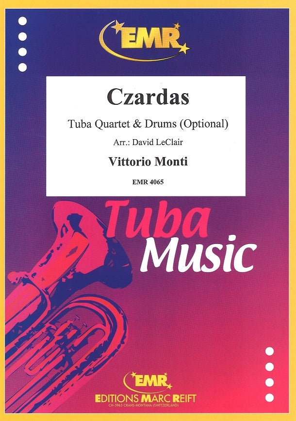 Monti, Czardas (2Euph,2Tba,[Drums]) (Reift)