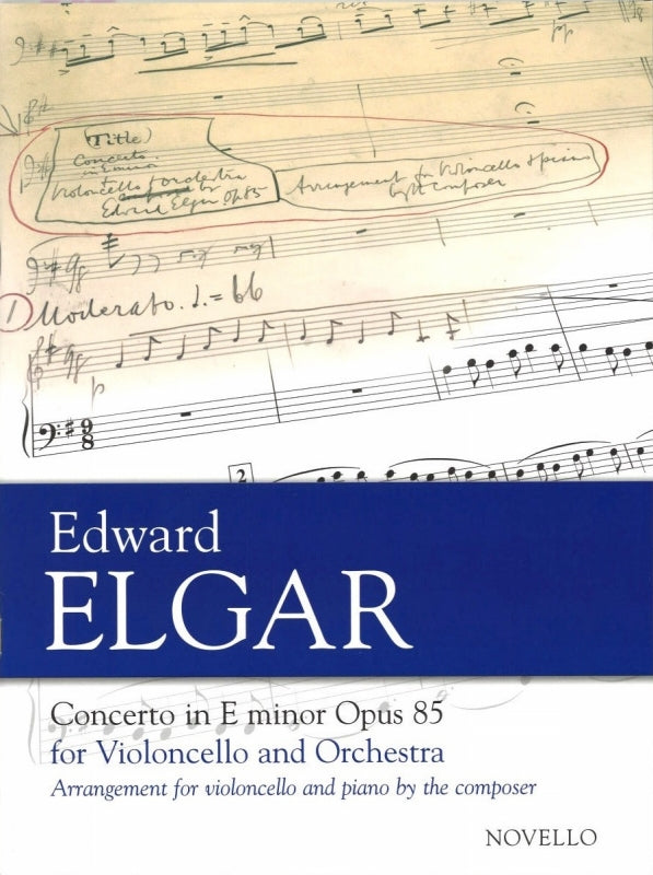 Elgar, Concerto op. 85 (Elgar/Pickard) (Novello)