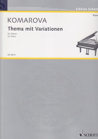 Komarova, Thema mit Variationen (Schott)