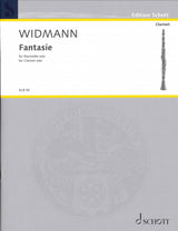 Widmann, Fantasie (Cl Solo) (Schott)