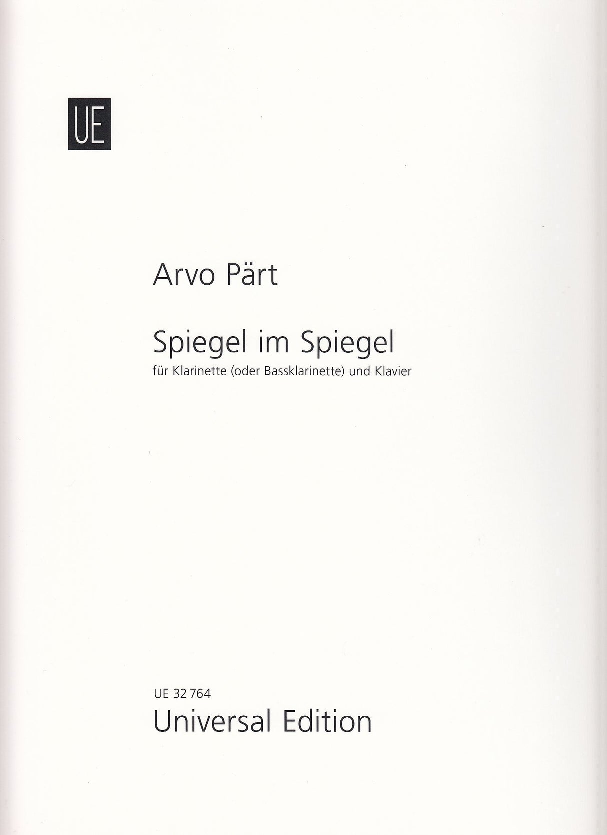 Part, Spiegel im Spiegel (Cl,Pf) (Universal)