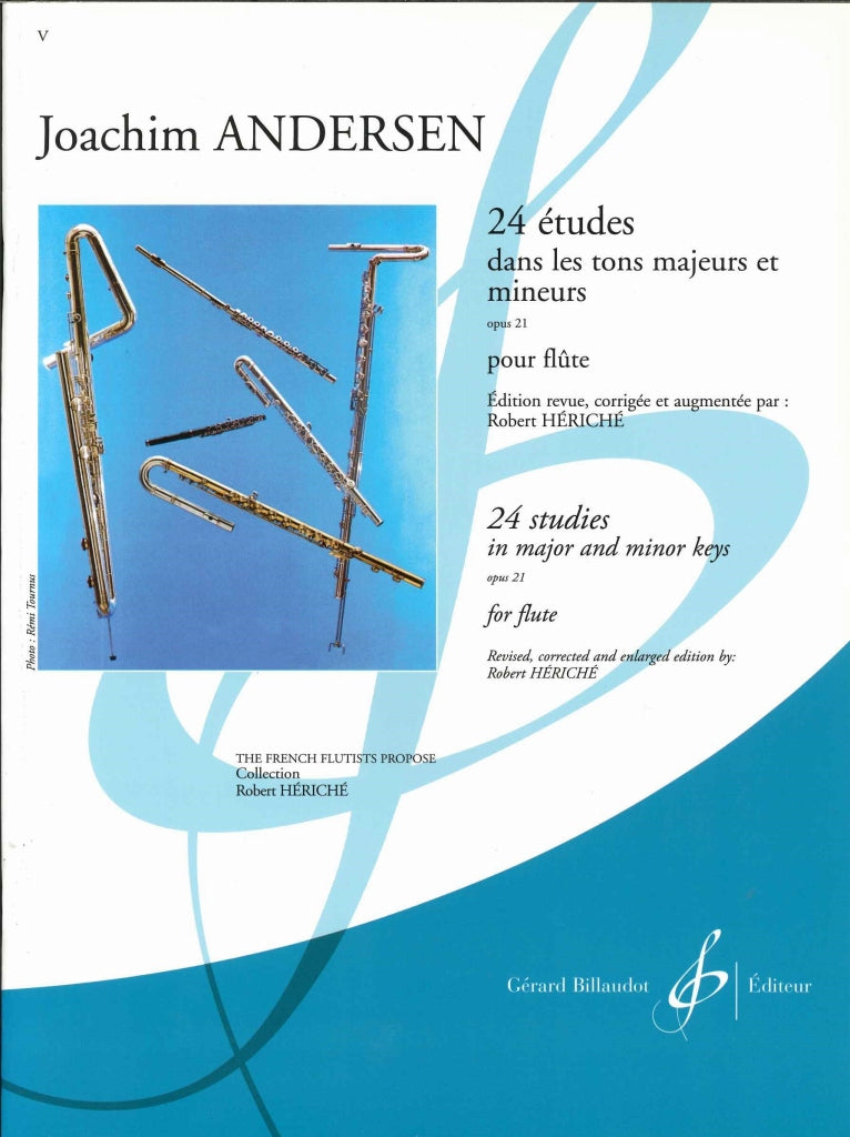 Andersen, op. 21: 24 Etudes (Billaudot)