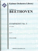 Beethoven, Symphony No. 5 Full Score (E.F.Kalmus)