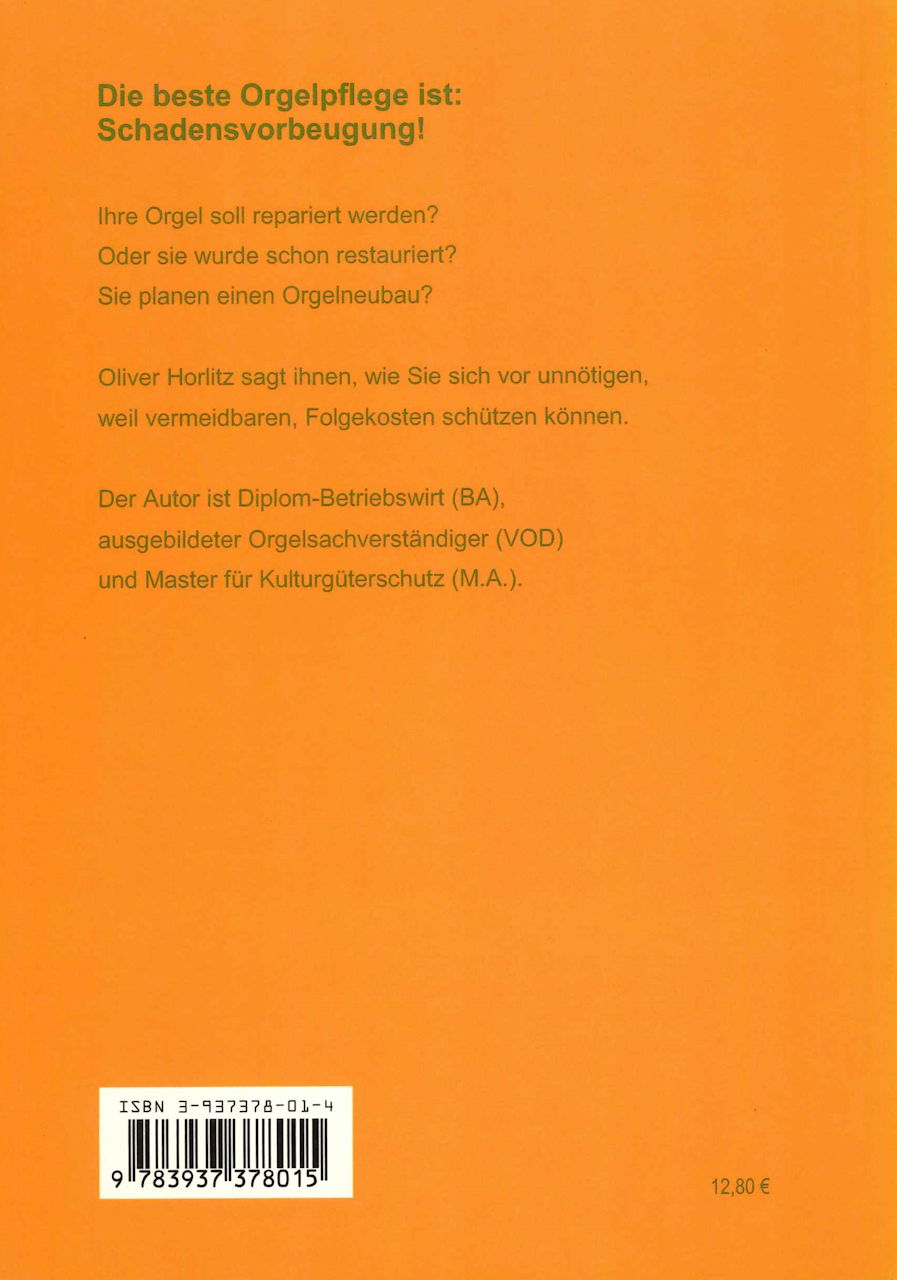 Horlitz, Pflege und Erhaltung (Freimut & Selbst)