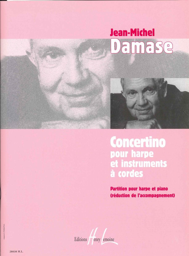 Damase, Concertino pour harpe (Lemoine)