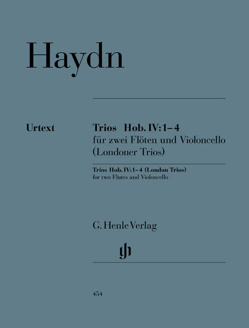 Haydn, Trios Hob. 4/1-4 'Londoner-' (Henle)