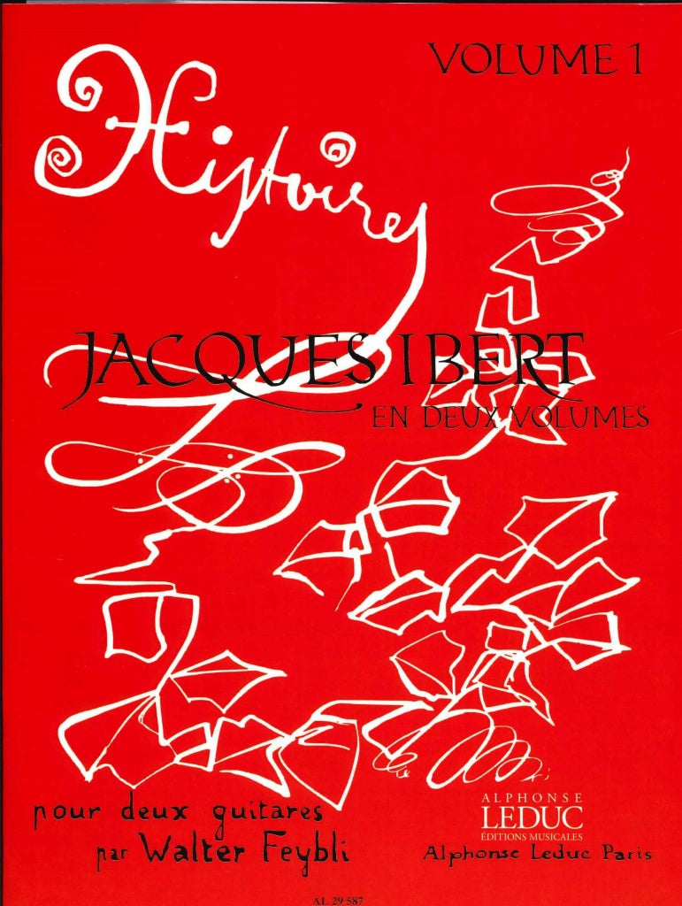 Ibert, Histoires 1: I-VI (2Guit) (Leduc)