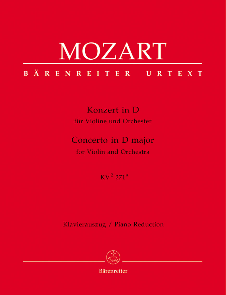 Mozart, Concerto KV2 271a(271i) (Barenreiter)