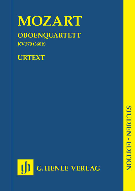 Mozart, Quartet KV 370 in F (Ob,Str) (Henle)