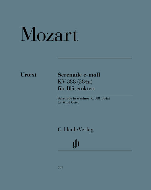 Mozart, Serenade KV 388(384a) c-moll (Henle)