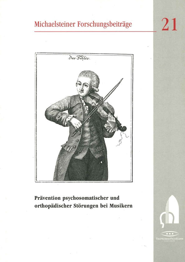Pravention psychosomatischer & orthopa (Stiftung Kloster Michaelstein)