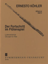 Kohler, Fortschriff im Floten. op. 33, 3 (Zimmermann)