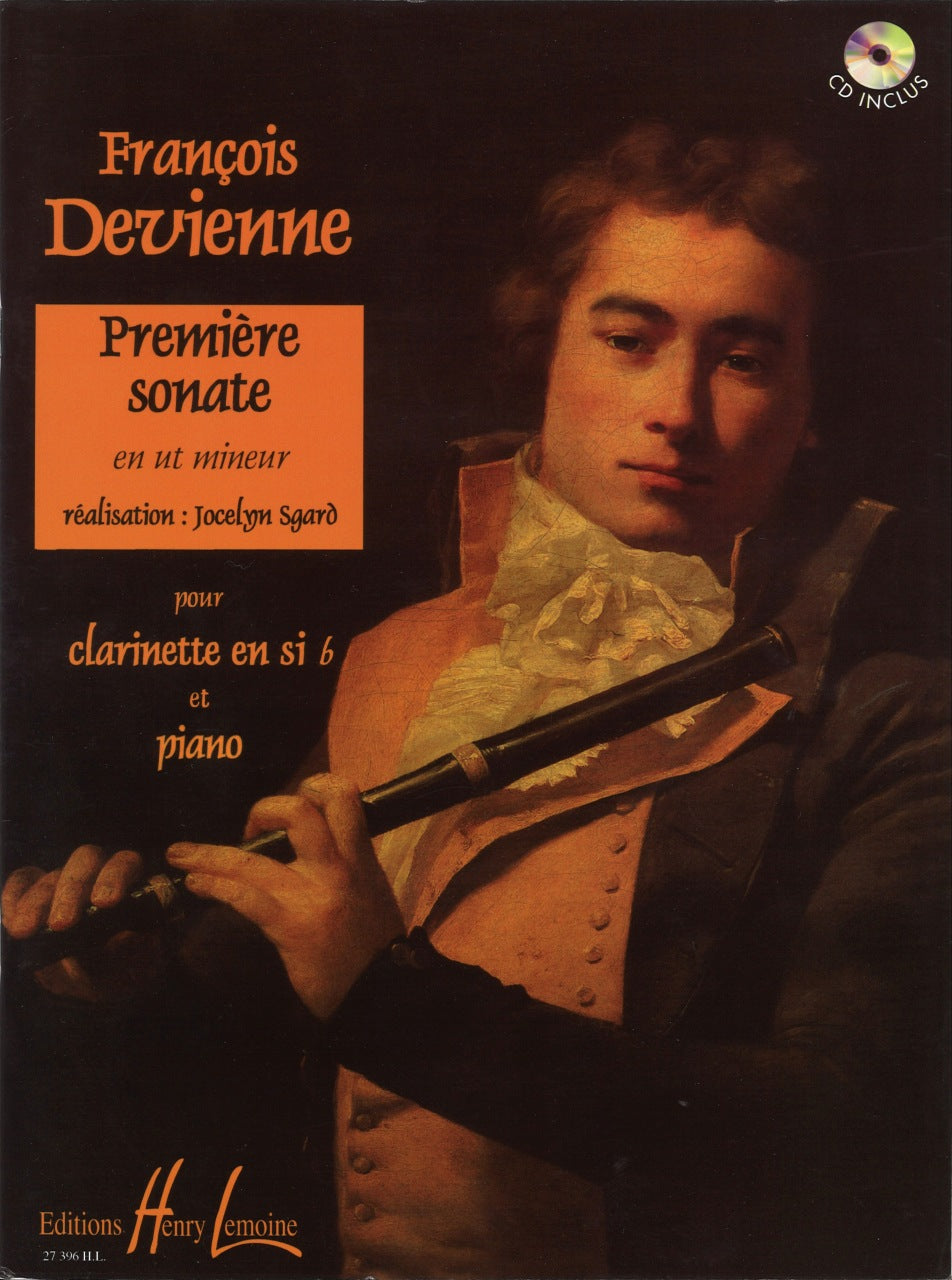 Devienne, Sonate No. 1 en ut min. (+CD) (Lemoine)