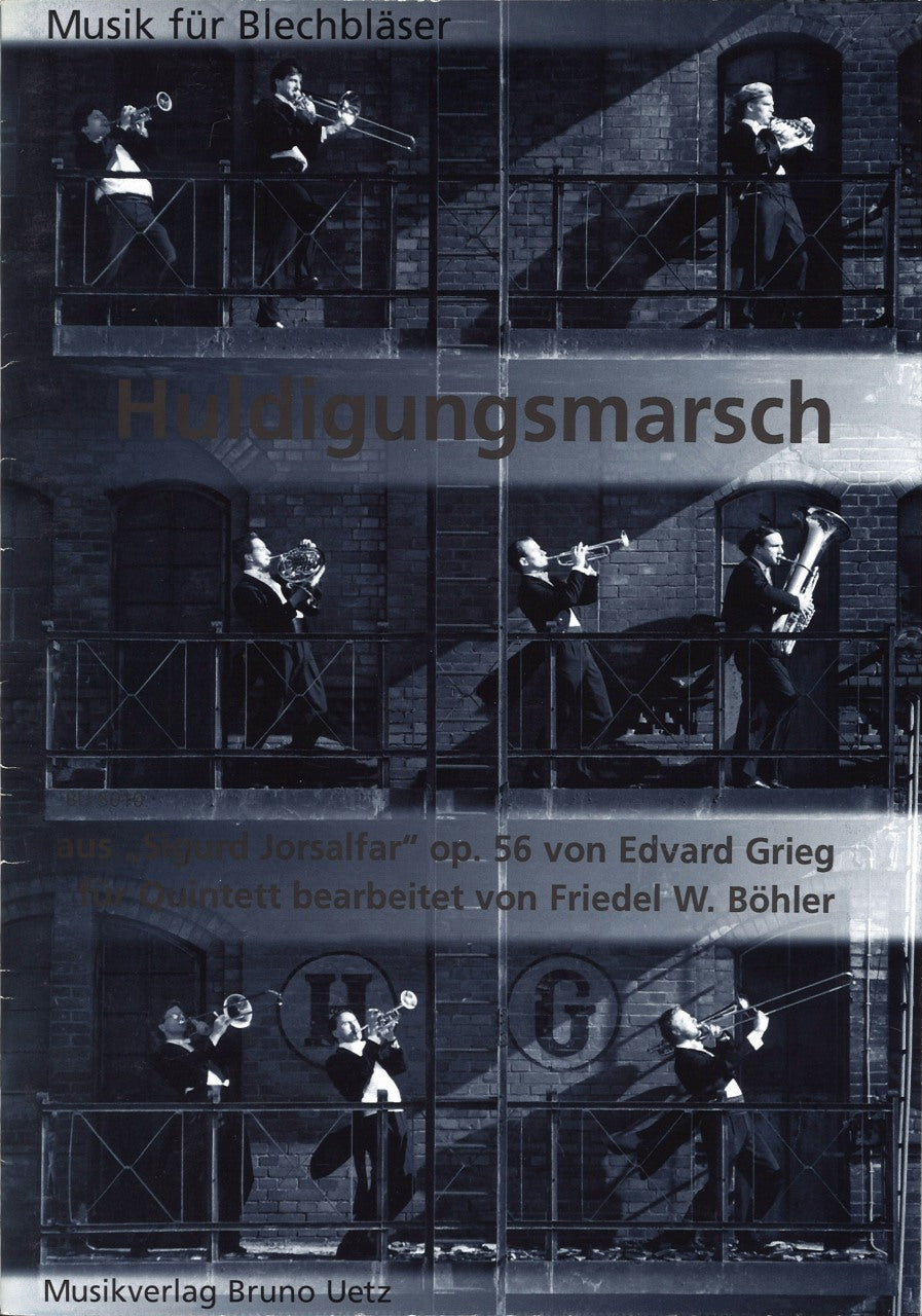 Grieg, Huldingsmarsch (Quintet) (Uetz)
