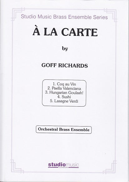 Richards, A la carte (Orchestral Brass) (Studio Music)