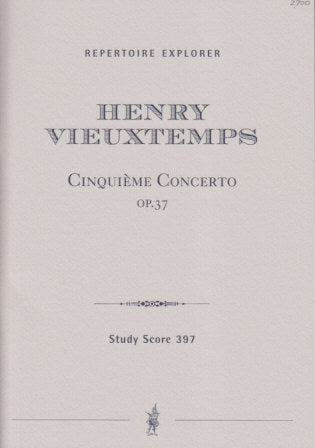 Vieuxtemps, Concerto for Violin No. 5 (Hoflich)