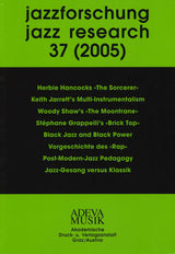 Jazzforschung 37 (2005) (Akademische)