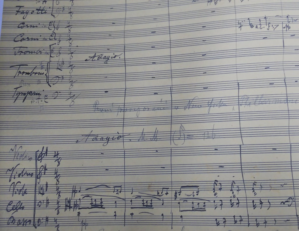 Dvorak, IX. symfonie e moll (Facs.) (Edice Muzeum/Thomas Music Pub.)