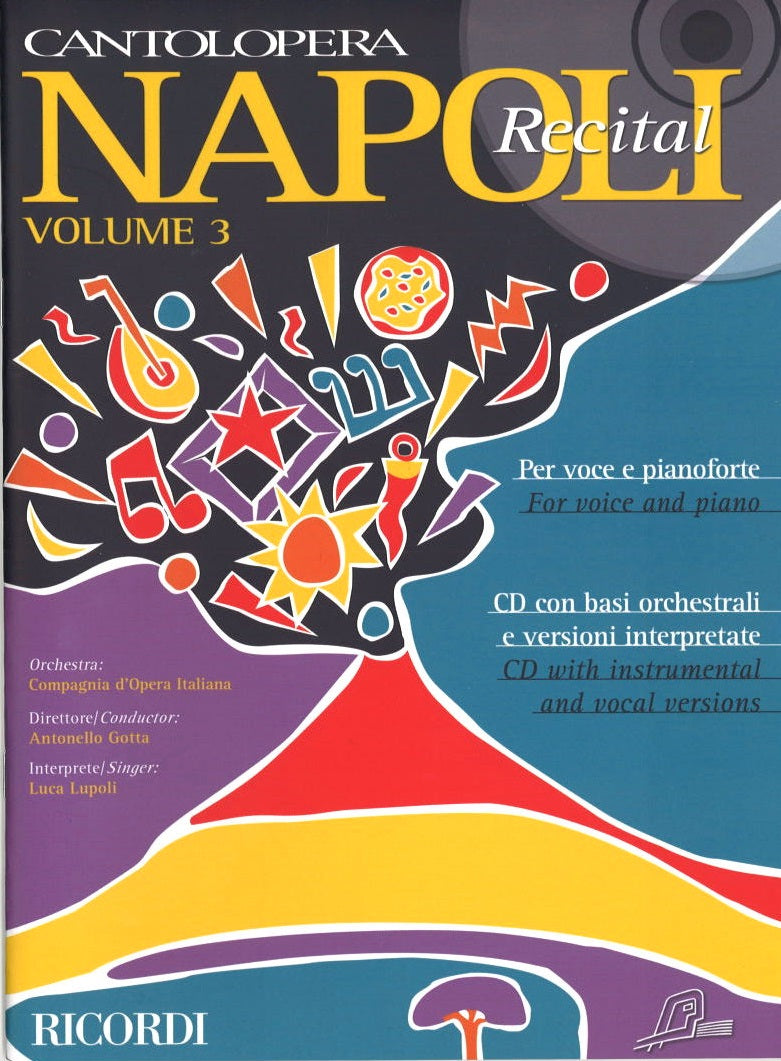 Napoli Recital 3 (with CD) (Ricordi)