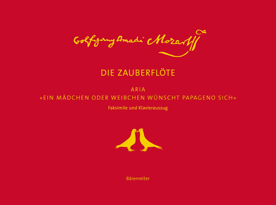 Mozart, Ein Madchen oder Weinchen wunsch (Barenreiter)