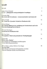 Hess, Zugange zur Musik: Formen (Bosse)