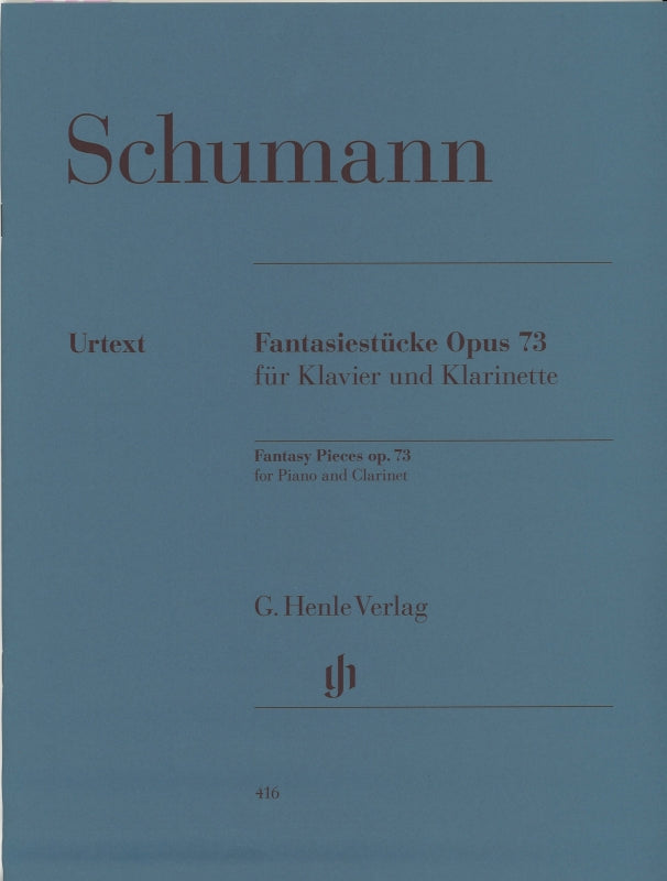 Schumann, Fantasiestucke op. 73 (Cl,Pf) (Henle)