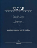 Elgar, Concerto op. 85 (Del Mar) (Barenreiter)