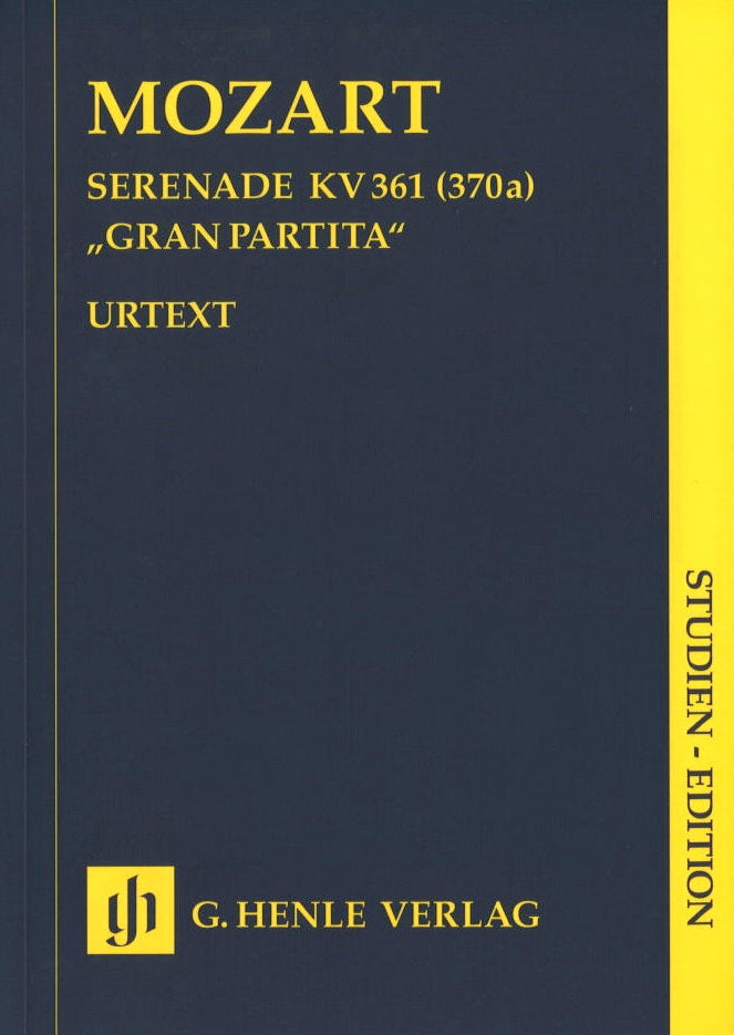 Mozart, Serenade KV 361(370a) in Bb (Henle)