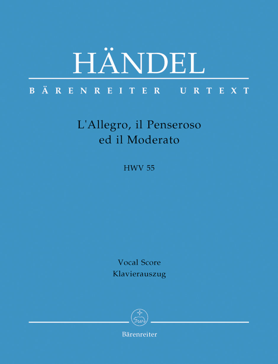 Handel, L'Allegro, il Penseroso... (Barenreiter)