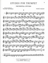 Brandt, Etudes for Trumpet (Vacchiano) (Hal Leonard)