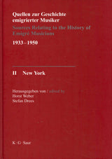 Quellen zur Geschichte Emigrierter 2 (K.G.Saur)