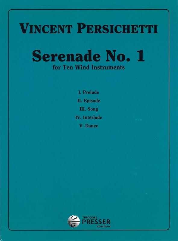 Persichetti, Serenade No. 1 (10Winds) (Elkan-Vogel)