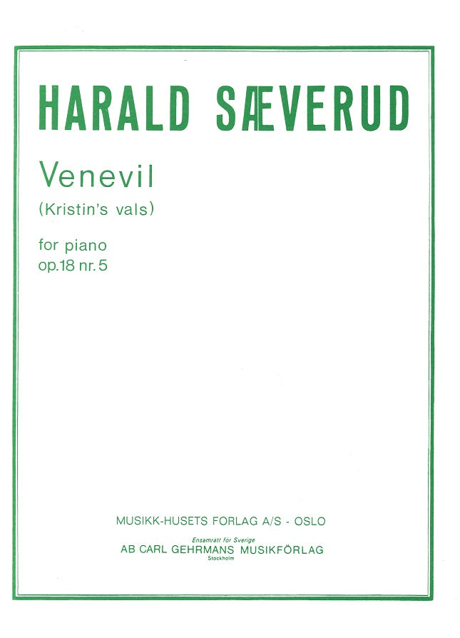 Saeverud, op. 18/5: Kristian's vals (Musikk-Huset)