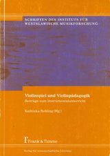 Rebling, Violinspiel & Violinpadagogik (Frank & Timme)