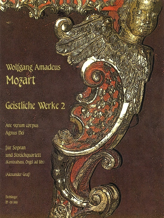 Mozart, Geistliche Werke 2 (Sop,Str) (Doblinger)