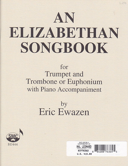 Ewazen, Elizabethan Songbook (Trp,Tbn,Pf (Southern)