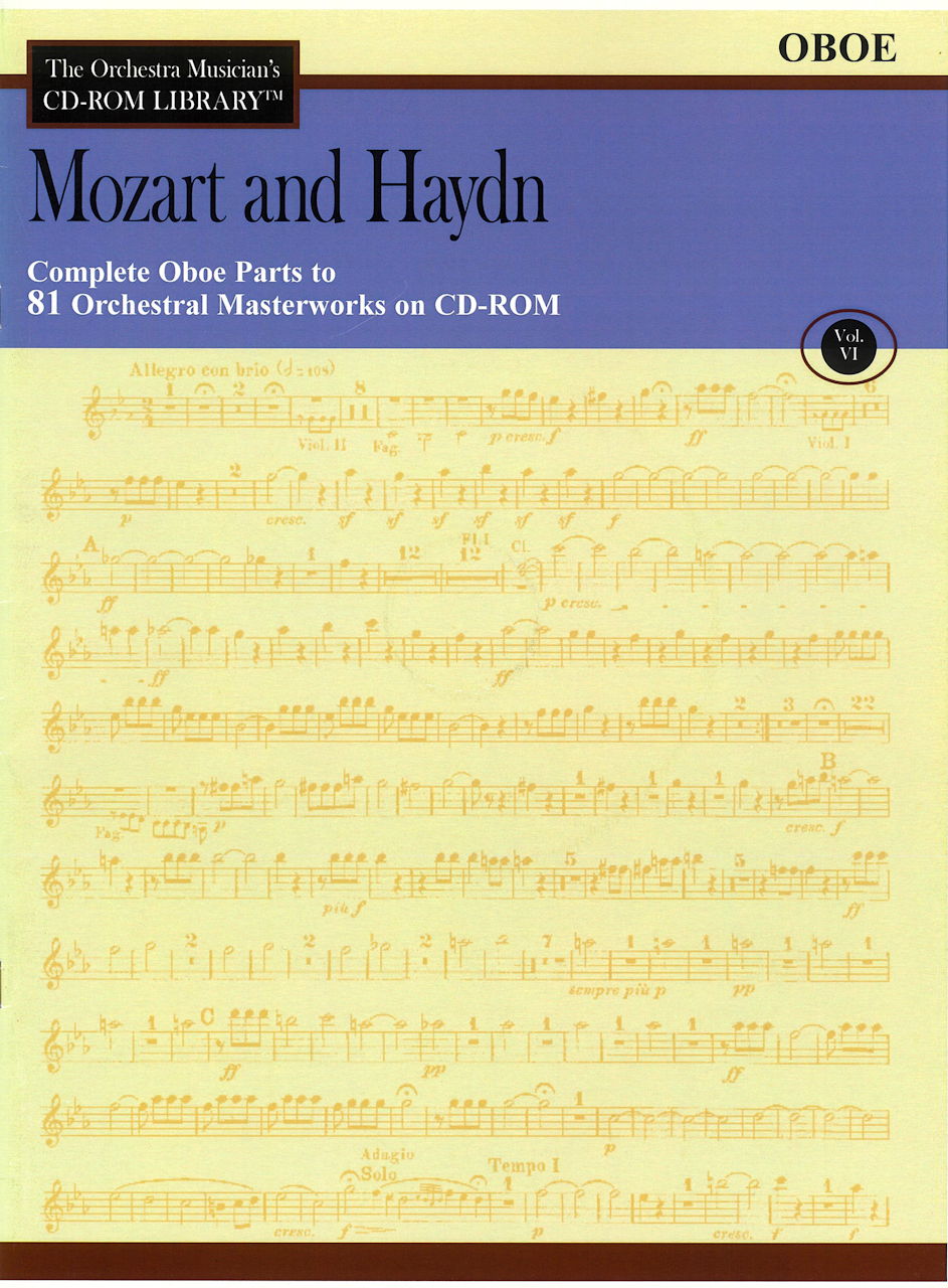 Orchestra Musician's CD-ROM Library 6 Ob (CD Sheet Music)