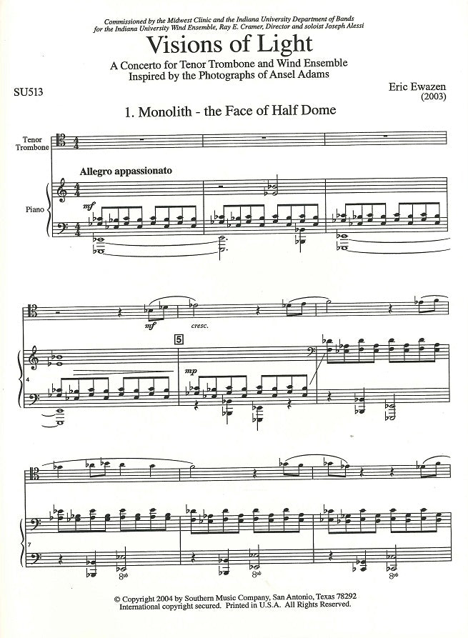 Ewazen, Visions of Light: Concerto No. 2 (Southern)