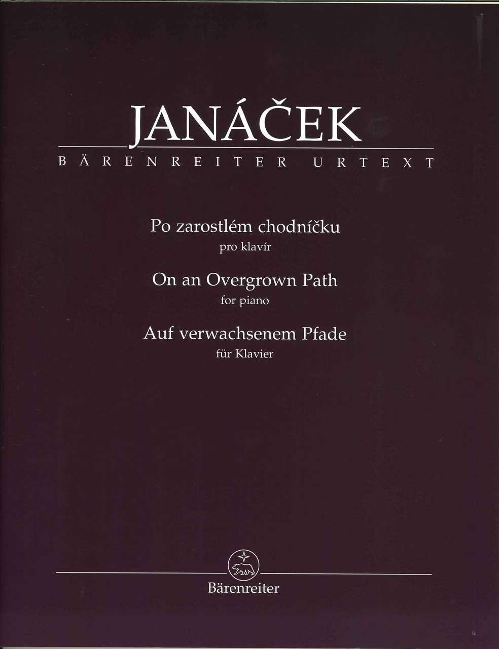 Janacek, On an Overgrown Path (+fing.) (Barenreiter)