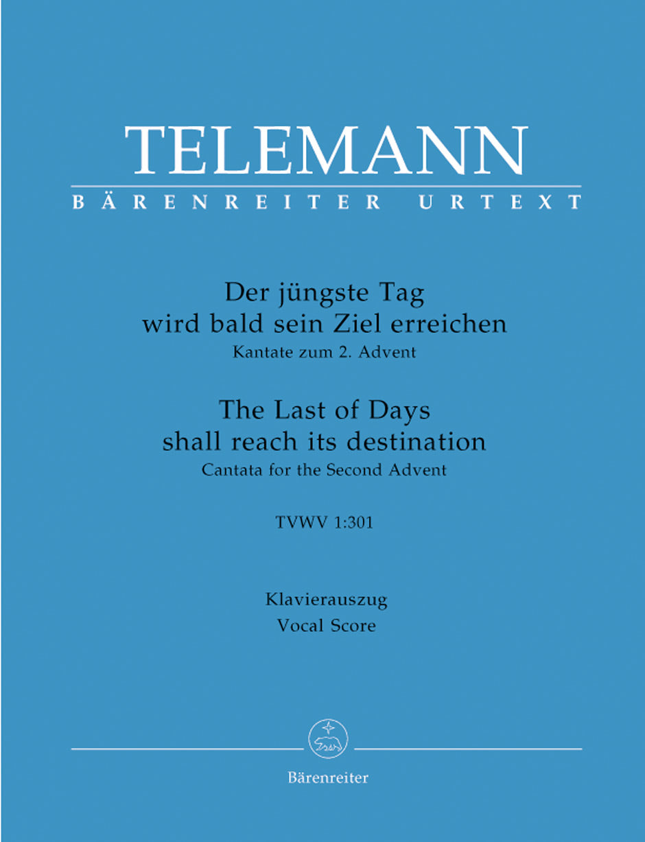 Telemann, Kantate 'Der jungste Tag' (Barenreiter)