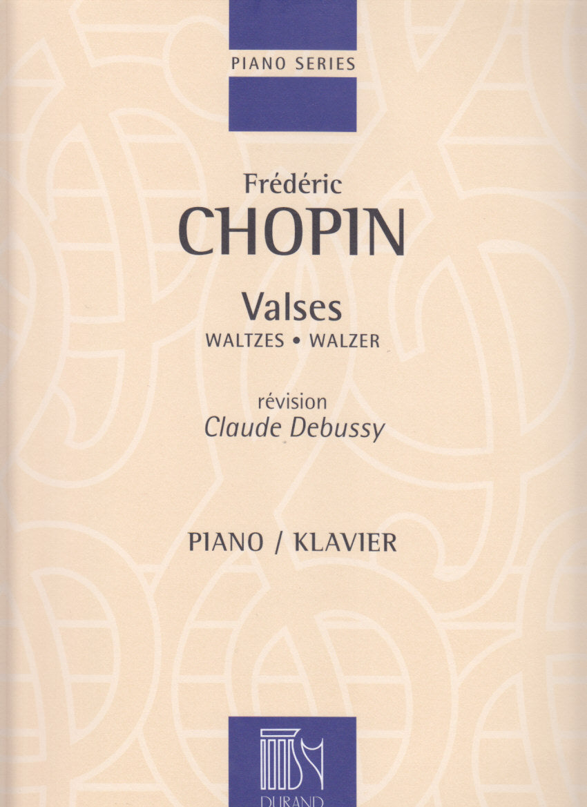Chopin, Valses (Debussy) (Durand)