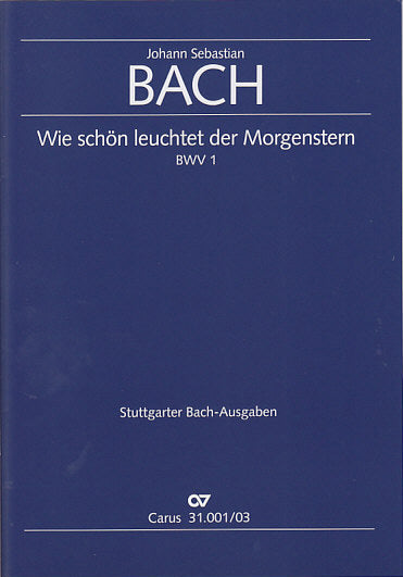 Bach, Kantate BWV 1 (Carus)
