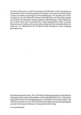 Braumandl,Karl Leimer & Walter Gieseking (Peter Lang)