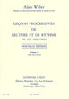 Weber,A., Lecons progressives 1 (Leduc)