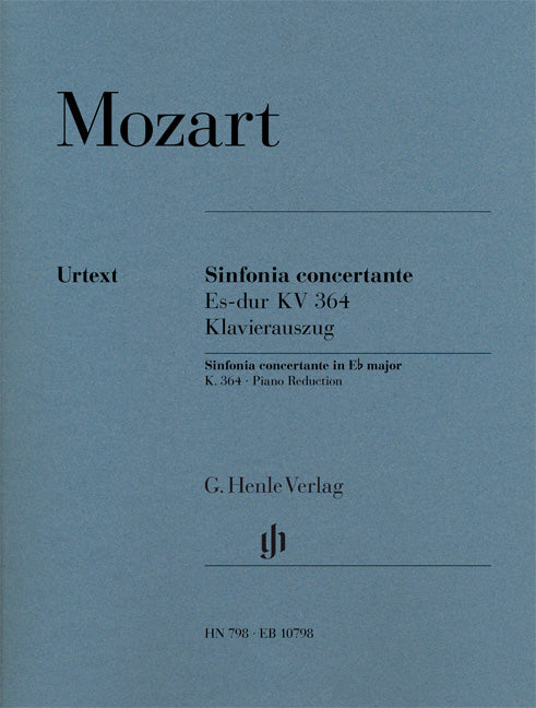 Mozart, Sinfonia concertante KV 364 (Henle/Breitkopf)