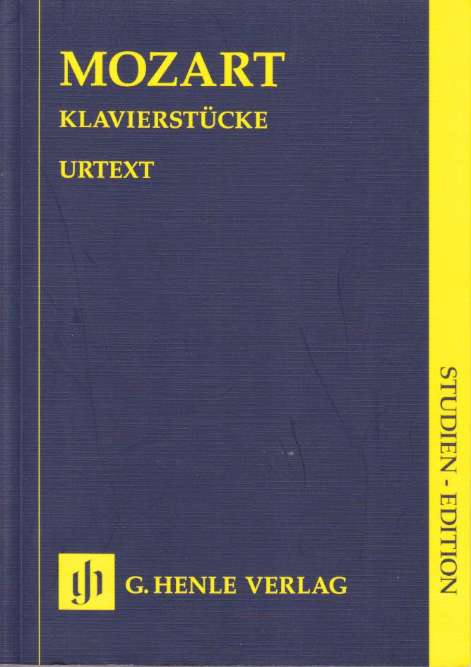 Mozart, Klavierstucke (Scheideler) (Henle)