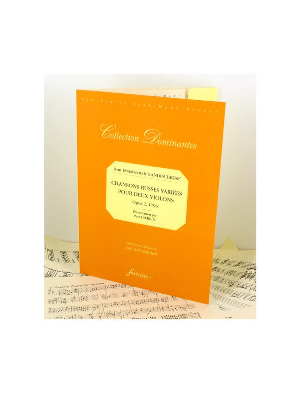 Khandoshkin, Chanson russes variees Facs (Fuzeau)